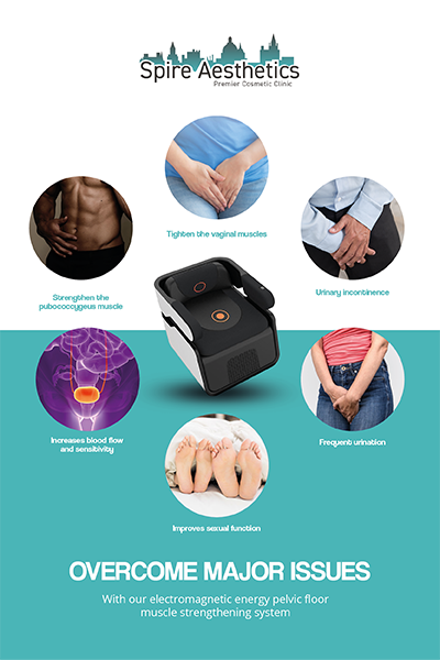 Image of EMS chair to treat Urine leakage Wraysbury from Spire Aesthetics